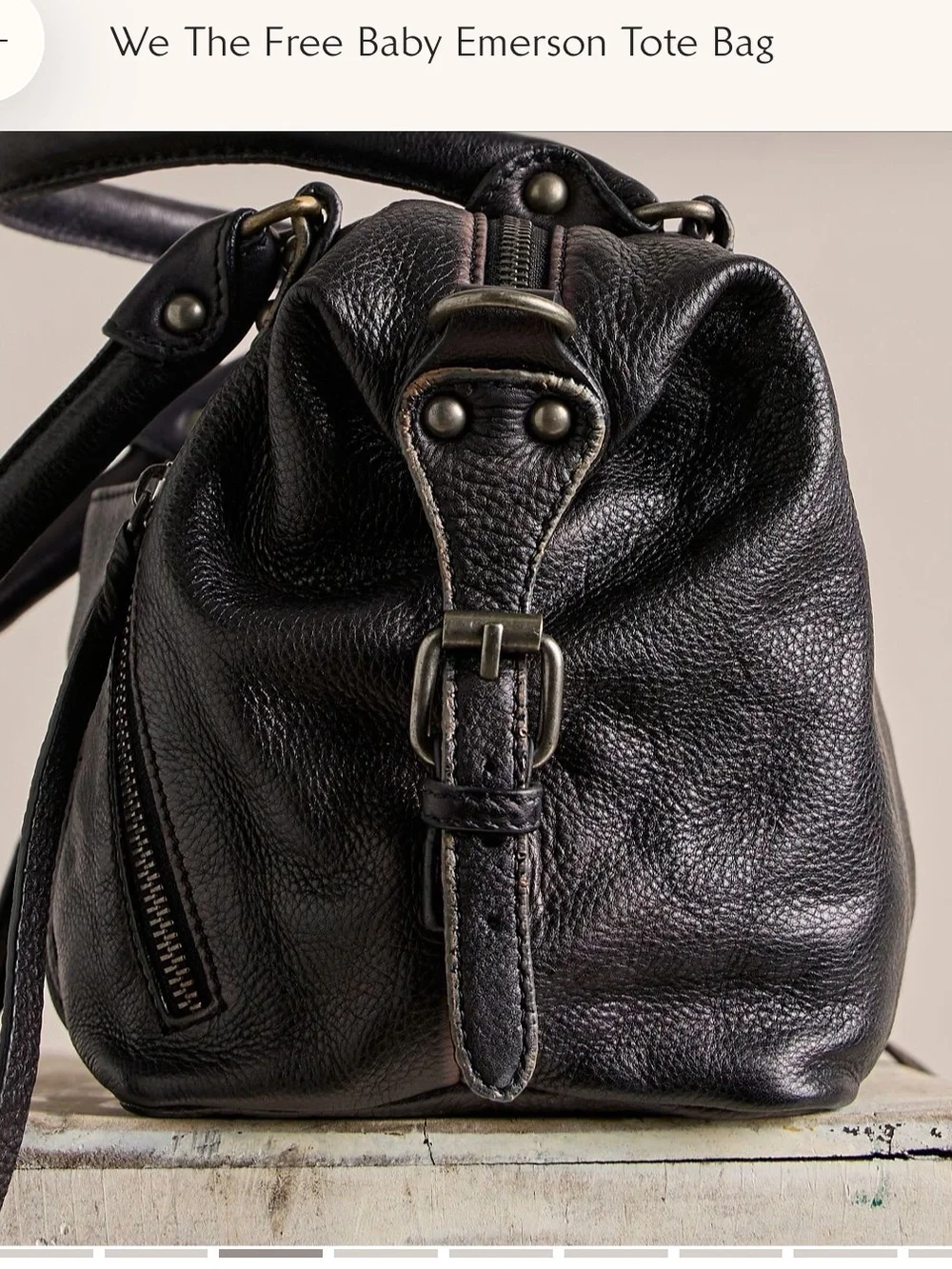 We The Free baby Emerson Bag with Zip Pockets - Picture 3 of 8